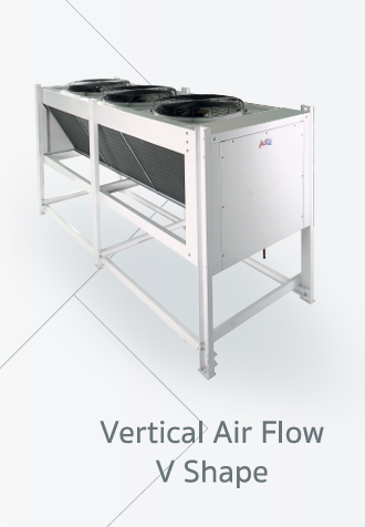 KUHLER TECH VERTICAL AIR FLOW V SHAPE CONDENSER