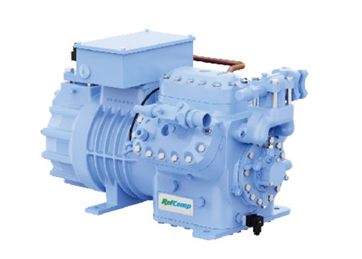 SEMI-HERMATIC DOUBLE STAGE COMPRESSOR